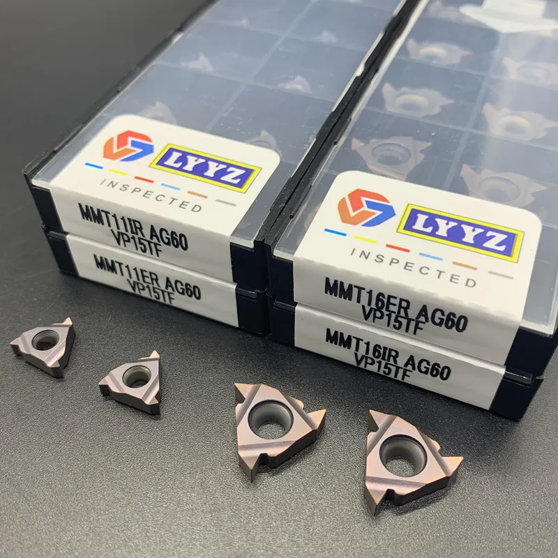 Cnc Fresa Carboneto de Ferramenta Mmt22er 22ir 16er 16ir 11ir 11er Ag55 Ag60 Vp15tf Er6020 Us735