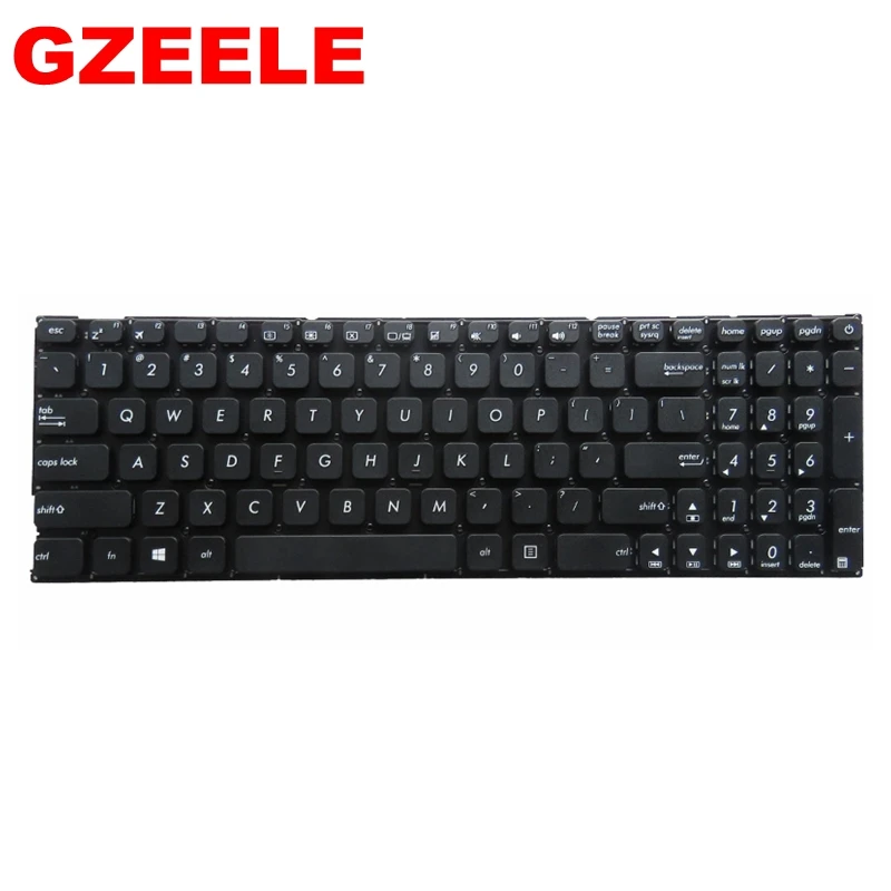 NOWA amerykańska klawiatura dla Asus X541 X541U X541UA X541UV X541S X541SC X541SC X541SA X541UJ angielska klawiatura laptopa bez ramki