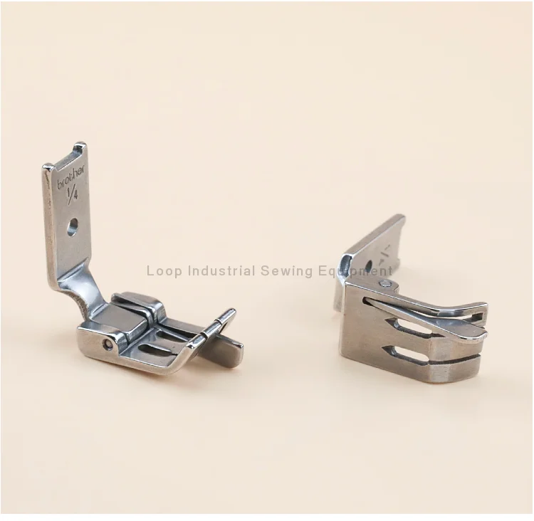 S570 Right and Left Presser Foot With Guide For JUKI 515 Brother 842 845 Twin Needle Sewing Machine Accessories Parts Brassiere