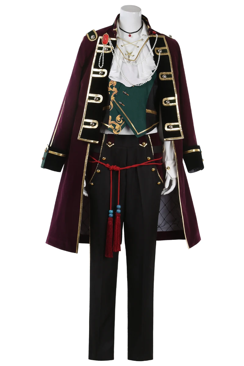 COS-HoHo Anime Ensemble Stars 2 Kiryu Kuro/Hasumi Keito/Souma Kanzaki Game Suit Uniform Cosplay Costume Halloween Outfit NEW - view 6