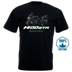 2019 Fashion T-shirt Katoen Moto Motorfiets Gtr 1400 Japan Tees