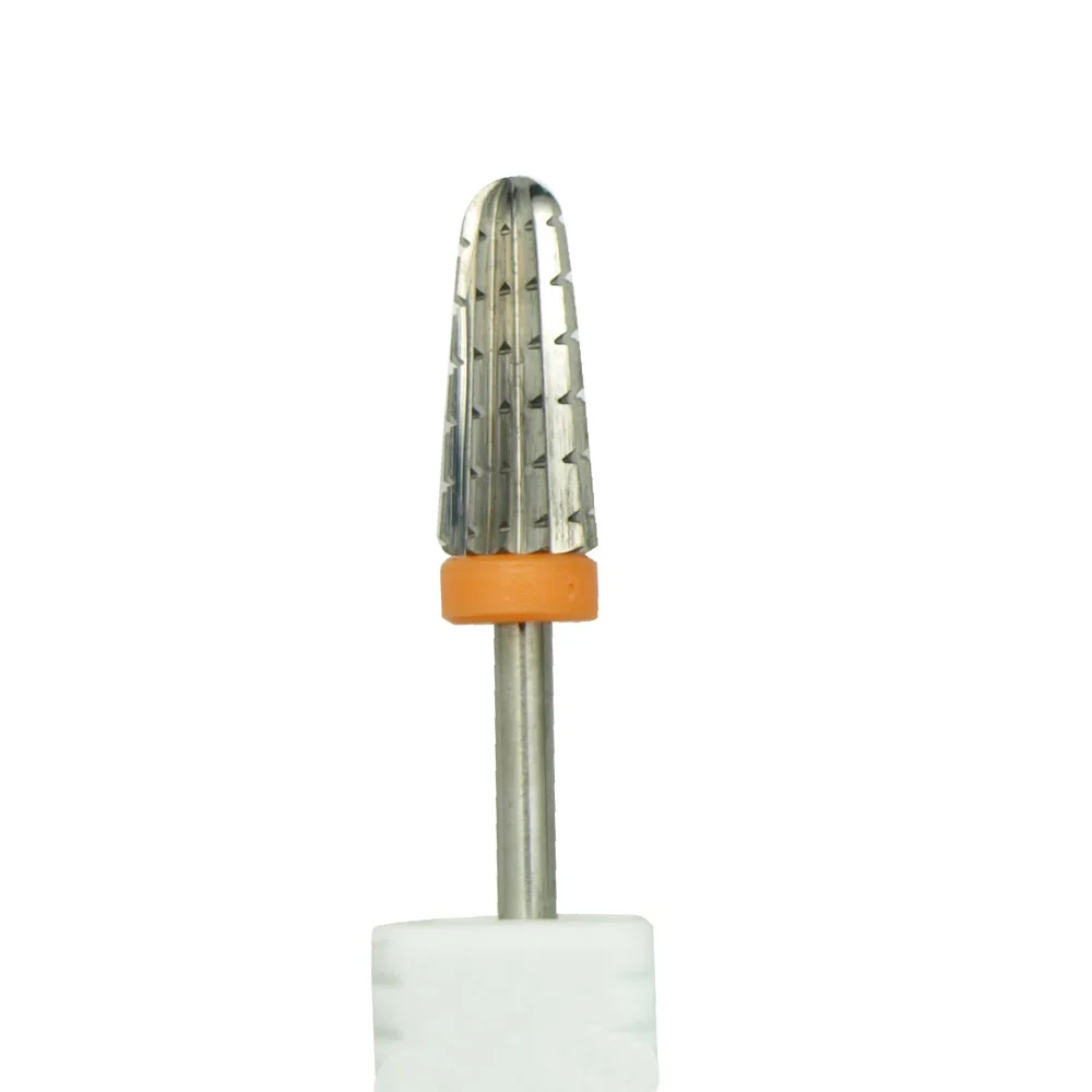 Neue! 5in1 Verjüngt Sicherheit Hartmetall Nagel Bohrer Mit Cut Bohrer Hartmetall Fräsen Cutter Maniküre Entfernen Gel Nägel Zubehör – Detail 9