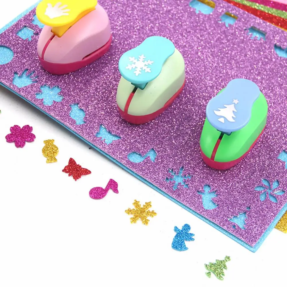 EVA 10Pcs Stylish Glitter Bright Sponge Paper Thick Foam Paper Funny   for Birthday