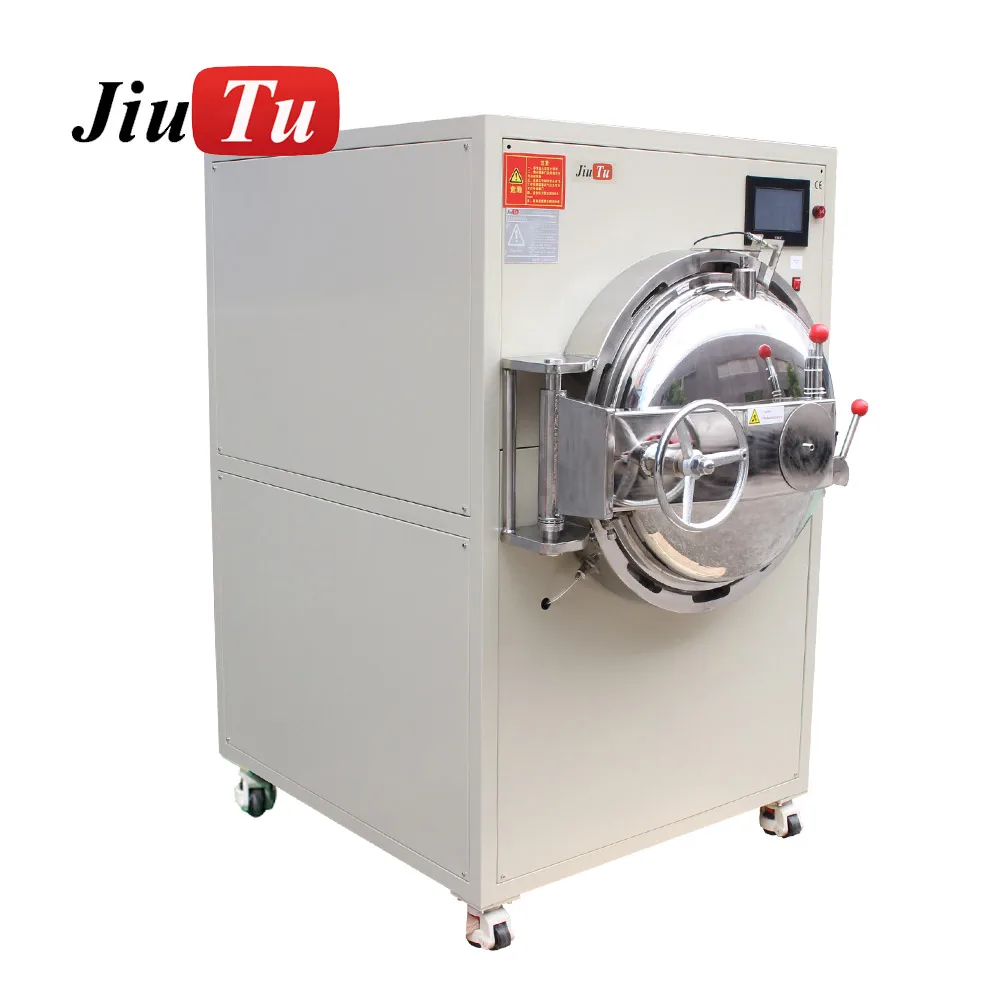 High Pressure Heating ITO+CG, FILM+CG, CTP+LCD Module Defoaming Machine Bubble Removing For Aircraft TV Bus Screen Repair