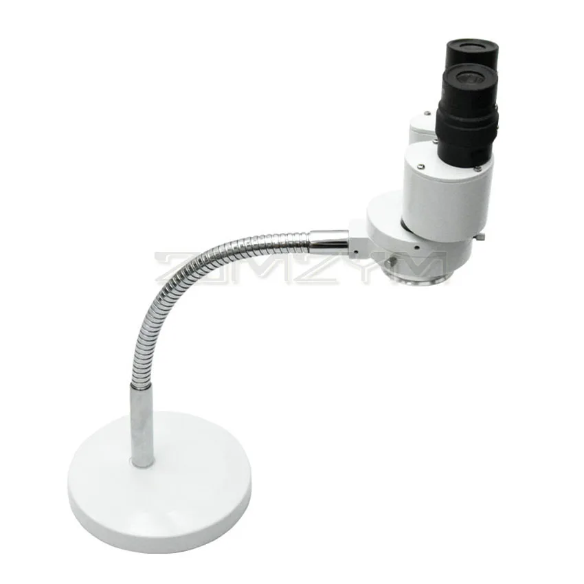 Imagem -04 - Microscópio Estéreo com Luz Led Binocular Mangueira Ajustável para Dentista Solda Oral Ferramenta de Reparo Pcb Rx6d 8x