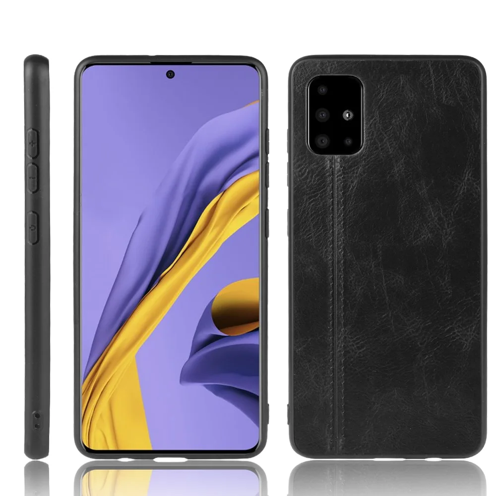 For Samsung Galaxy A71 5G Case Genuine Leathe For Samsung A71 5G A716 A716B A716S A716U Phone Cases Back Capas Fashion Funda