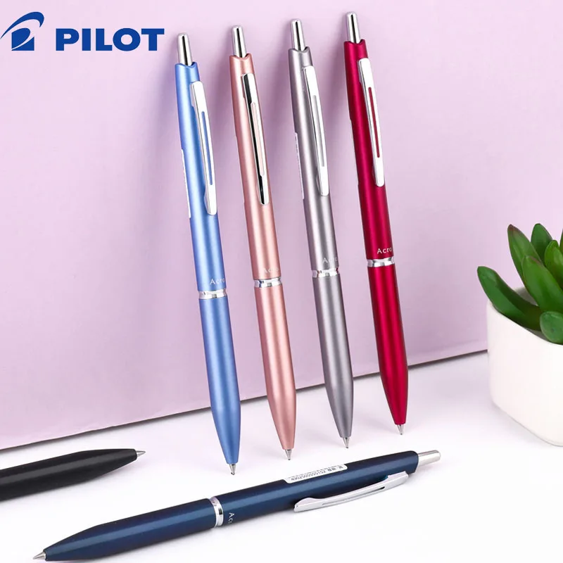 

1pcs Japan Pilot Acro Retro Ballpoint Pen Press-type Limited Edition BAC-30EF Resin Bar Sign Pen Smooth Black Oil Pen 0.5mm0.7mm