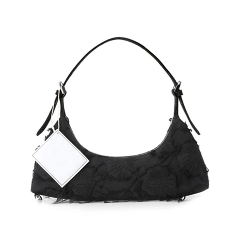 Sac sous les bras en toile ChimPatchwork pour femme, pochette rétro, sac à main design, sacs initiés de luxe