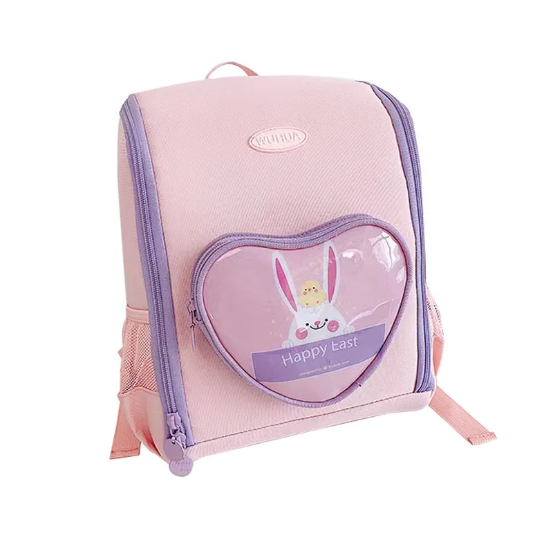 

Backpack solid color girls princess kids backpack kindergarten