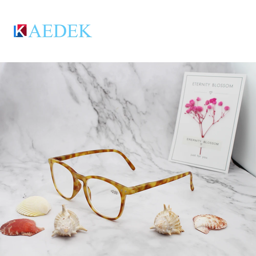 

KAEDEK Brand Reading Glasses Women Mens' Retro glasse Transparent fashion Eye glasses Lesebrillen Europe Stylish readers Glass