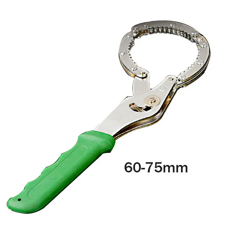 Car SUV Motorcycle Oil Filter Wrench Handcuff Style Remover Tool Range 60mm-75mm