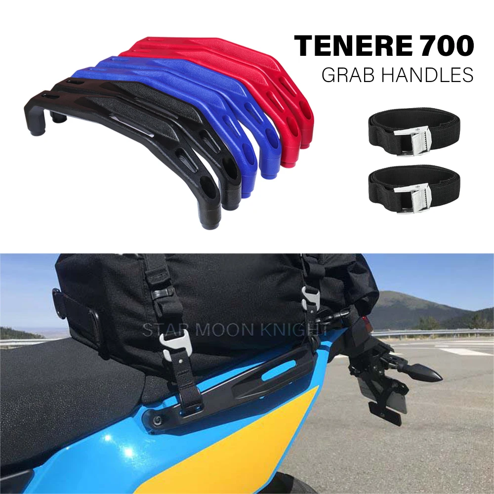 Neue Motorrad Zubehör Hinten Passagier Griff Haltegriff Schiene Armlehne Für YAMAHA TENERE 700 Tenere700 XTZ 7 T7 2019 2020 2021