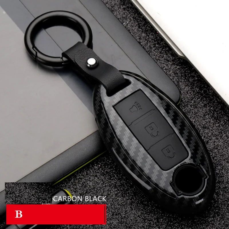 Carbon Fiber Shell Car Remote Key Fob Cover Case For infiniti FX35 FX37 FX50 G25 G35 G37 JX35 M35 M37 M45 Q70