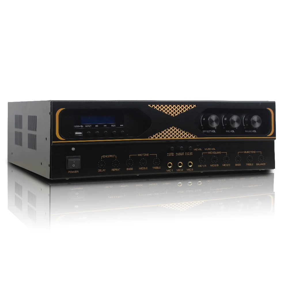 Звуковая система Paulkitson MK-5000, профессиональный стереозвук, KTV Home процессор караоке, предварительные эффекты, усилитель мощности