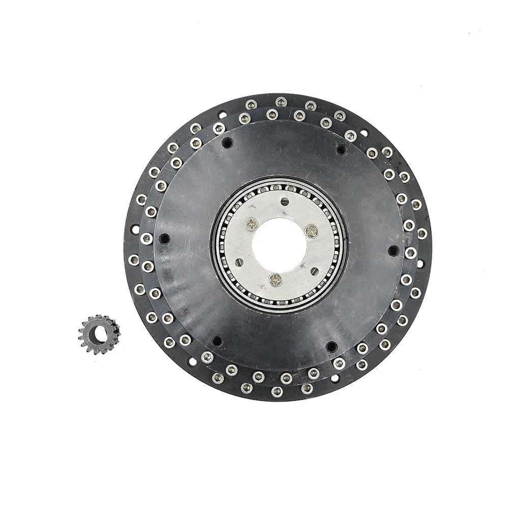 RC Steel Slewing Plate Double-Bearing For Hydraulic Excavator Engineering Tower Crane DIY Crawler Upgrade Chassis Parts