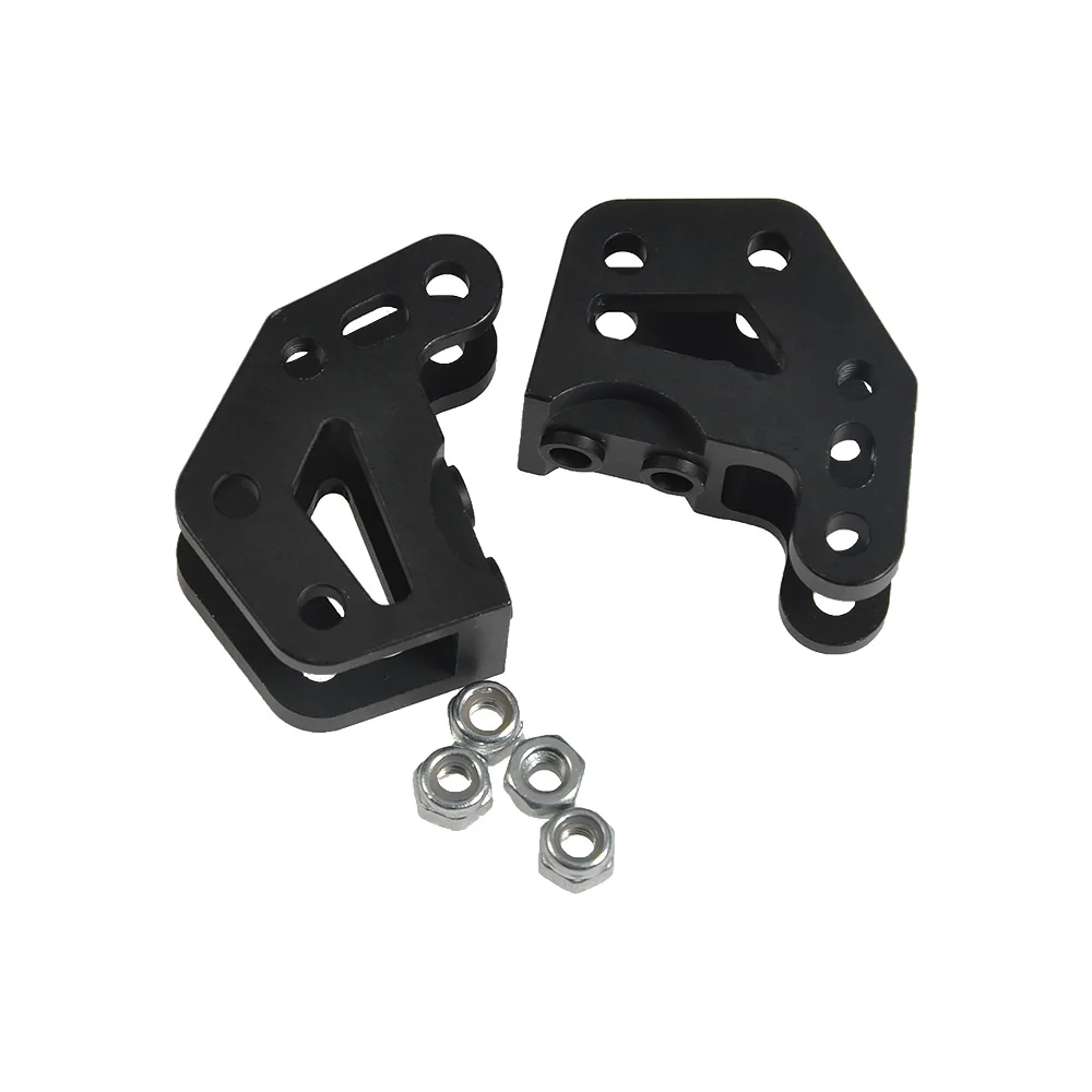 AXSPEED-montaje de choque de enlace inferior de aleación de aluminio CNC para Axial Wraith 90018 1/10 RC Crawler, piezas de actualización de modelo de coche