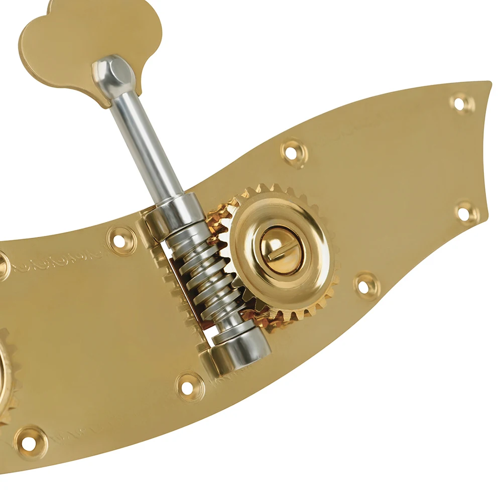 2 Teile/satz Bass Big Bass String Knopf Doppel Gold Metall Knopf Metall Doppel Tuning Knöpfe String Instrument Zubehör – Detail 5