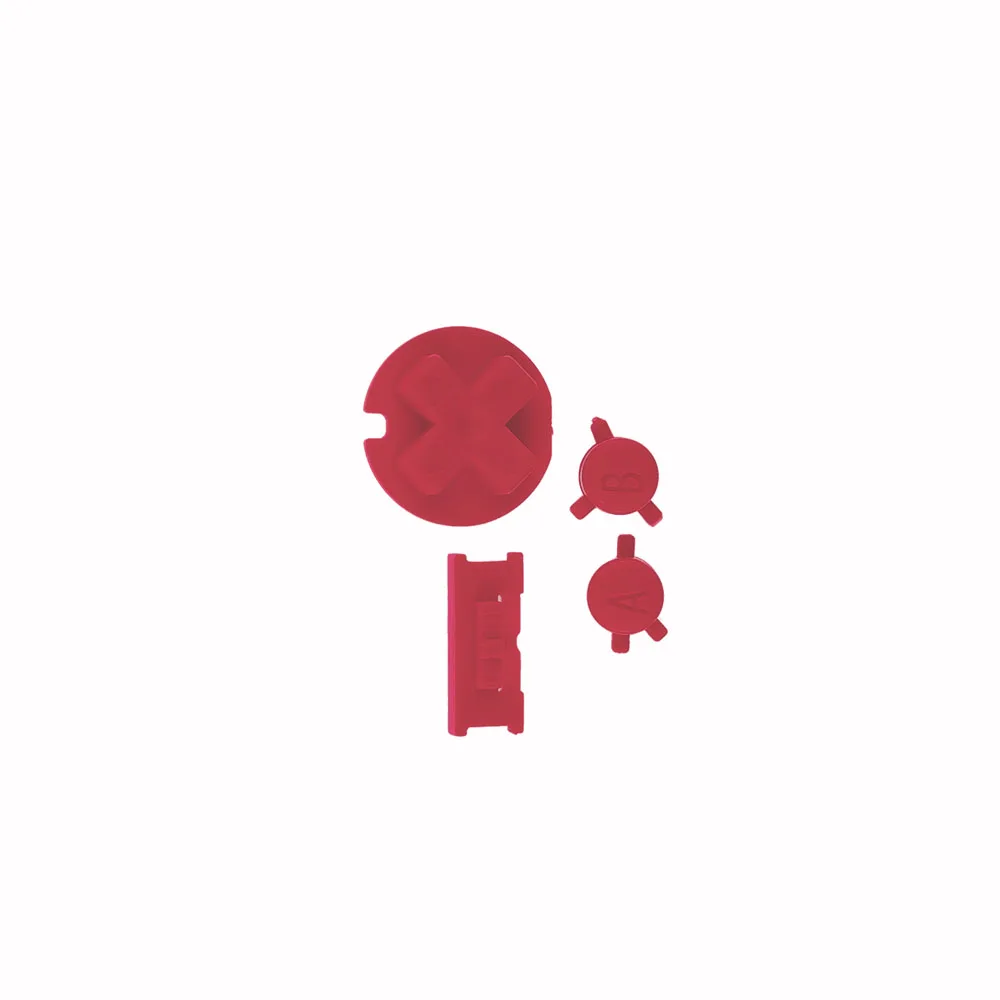 عالية الجودة IPS مخصص أزرار ل GBC الإسكان قذيفة D-Pad A B أزرار ل GameBoy اللون عالية ضوء IPS LCD شاشة أطقم