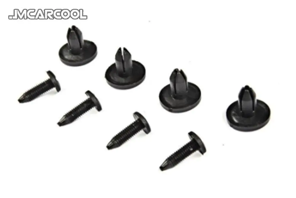 20PCS Car Bumper Cover Diversion Plate Fender Plastic Screw Rivet Clips For Honda Civic Accord Jazz For CRV XRV Chassis Parts