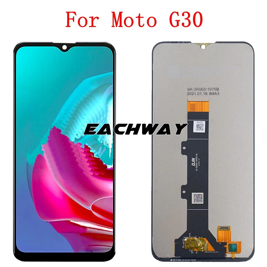 For Motolola Moto G20 LCD G30 XT2129-2 Display Touch Screen Digiziter Assembly For Moto G10 G50 G60 G60s G10 Power LCD Display