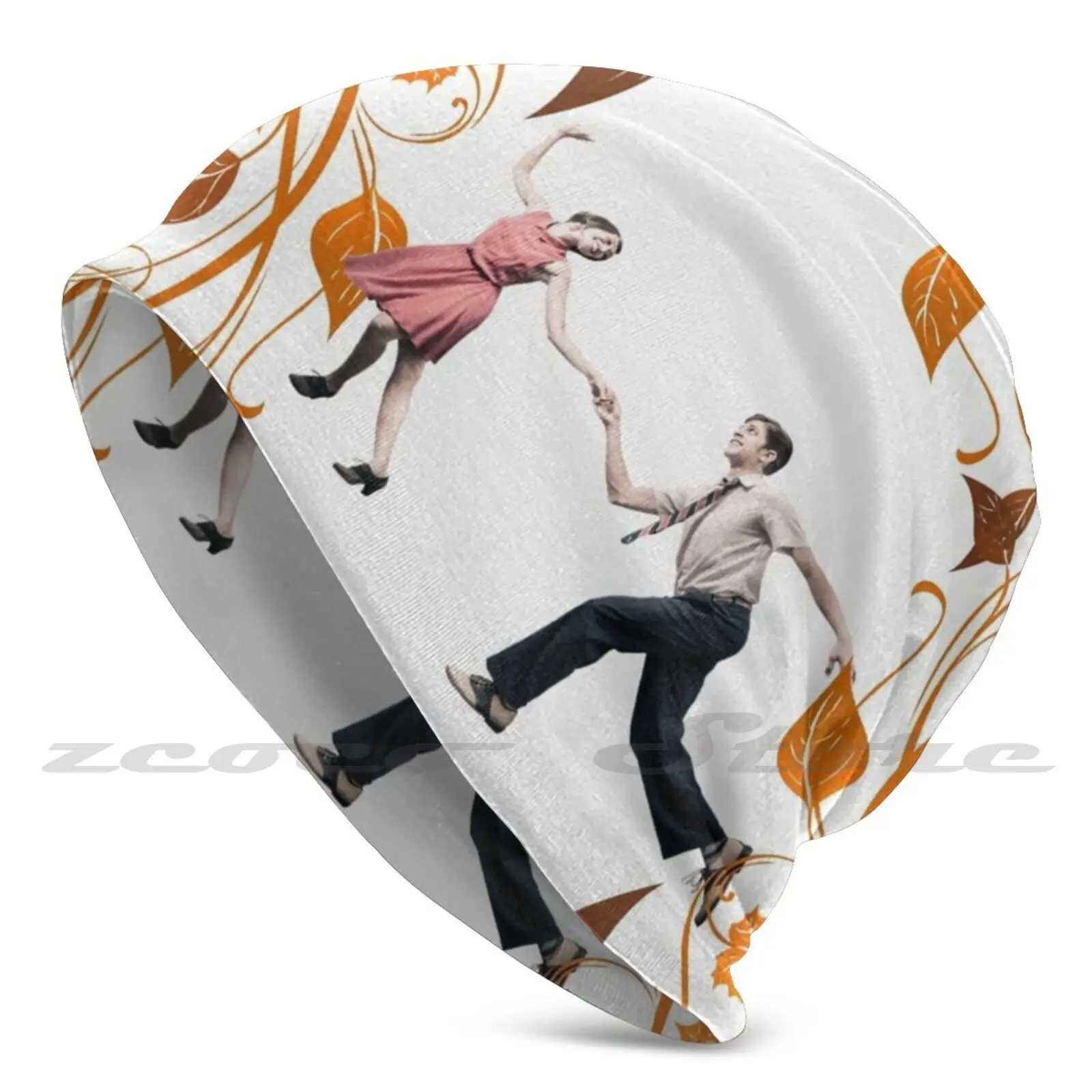 Swing Dancingthrough De Fall Wasbare Trending Aangepaste Pm2.5 Filter Masker Boogie Woogie Jitterbug Jive Hopper Hopping Sociale