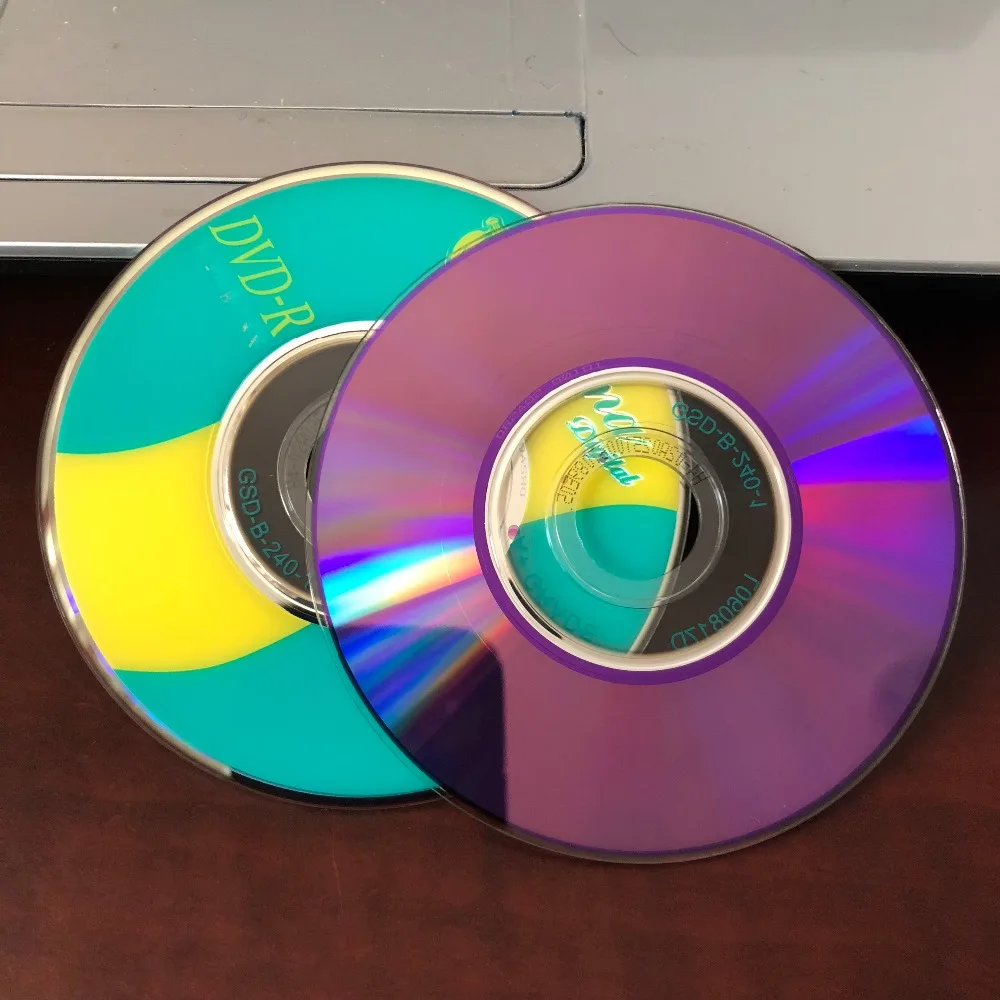 Wholesale 5 Pcs Mini 8 cm 1.4 GB Grade A Fruit Blank Printed 8x DVD R Discs.