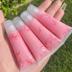 Private Label Wholesale Vendor Make Your Own Moisturizing Glossy Base Lipgloss High Quality Transparent Tube Natural Lip Gloss