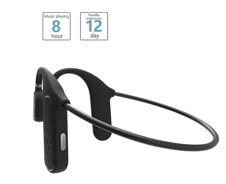 MD04 Bone Conduction Headphones Bluetooth  Wireless  Waterproof Headset vs f9 b10 for smart phone universal factory outlet