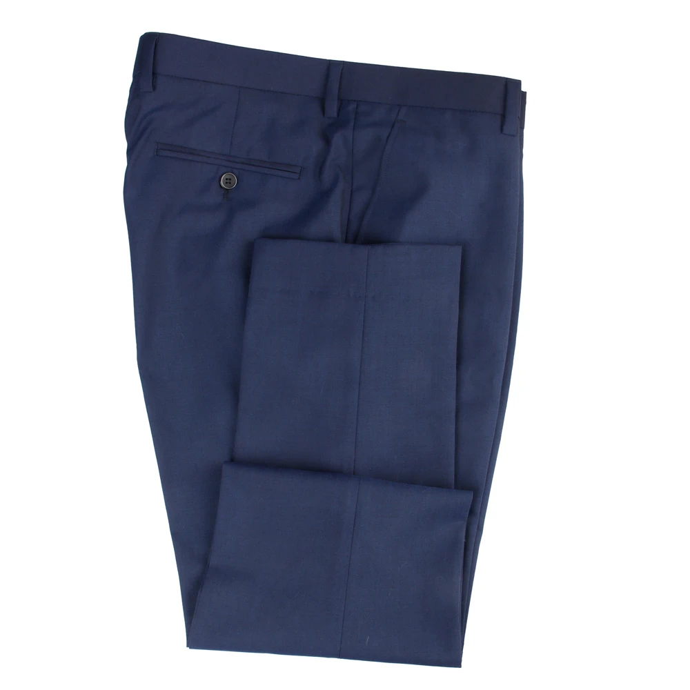 Summer Light Weight Men Pants Tailor Made Pants Dark Blue Dress Pants For Men Business Casual Pants Custom Made Trousers