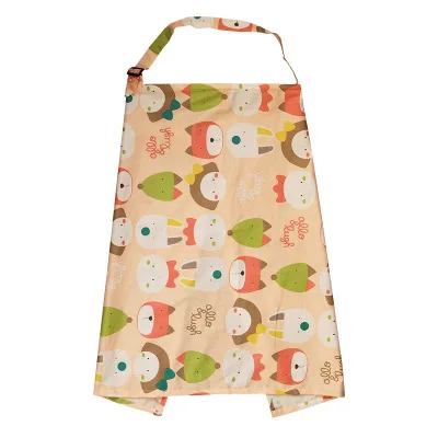 Breathable Baby Feeding Nursing Covers Mum Breastfeeding Nursing Poncho Cover Up Adjustable Privacy Apron Outdoors Nursing Cloth