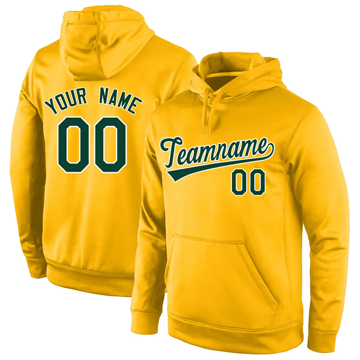 Custom Hoodies for Men Youth Print Team Name & Number Design Your Own Sweatshirts Personalized Pullover Fit Casual Sports Wear