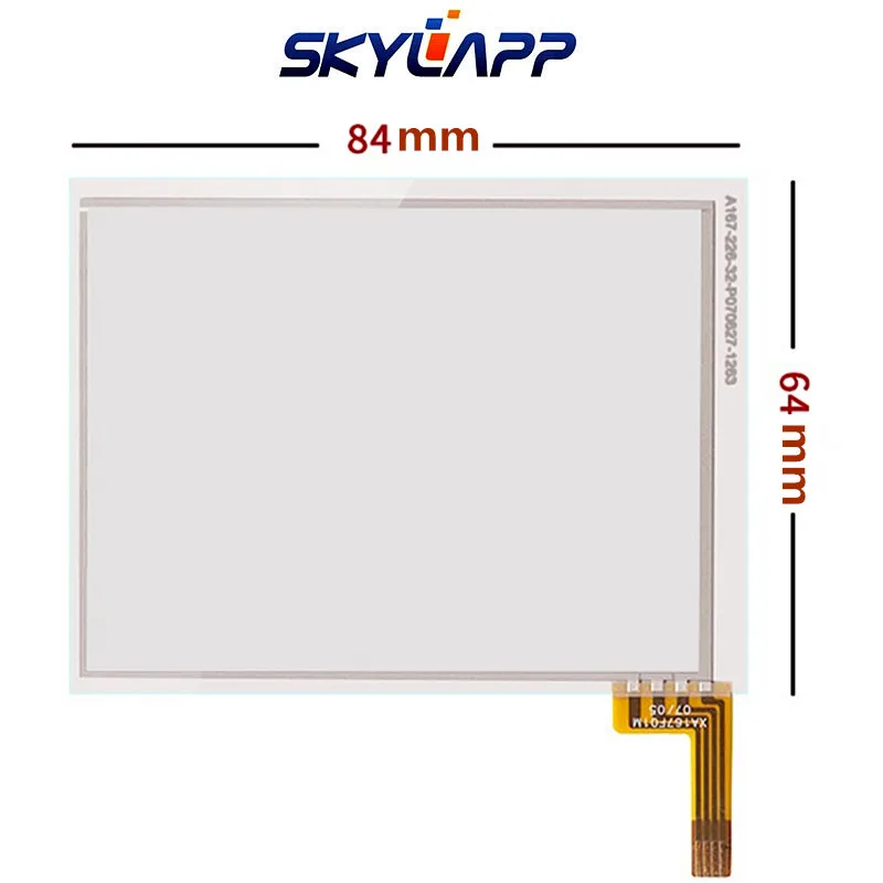 

New 3.8''Inch 4 Wire TouchPanel For DALL x3 PDA Resistance Touch External Screen Digitizer Glass 84mm*64mm Free Shipping