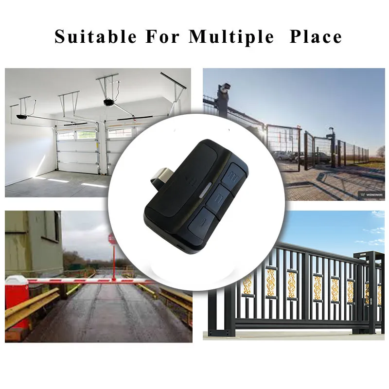 2021 Newest Garage Door Opener Multi frequency 280-868mhz Remote Command Rolling code Remote Control Duplicator For Gate