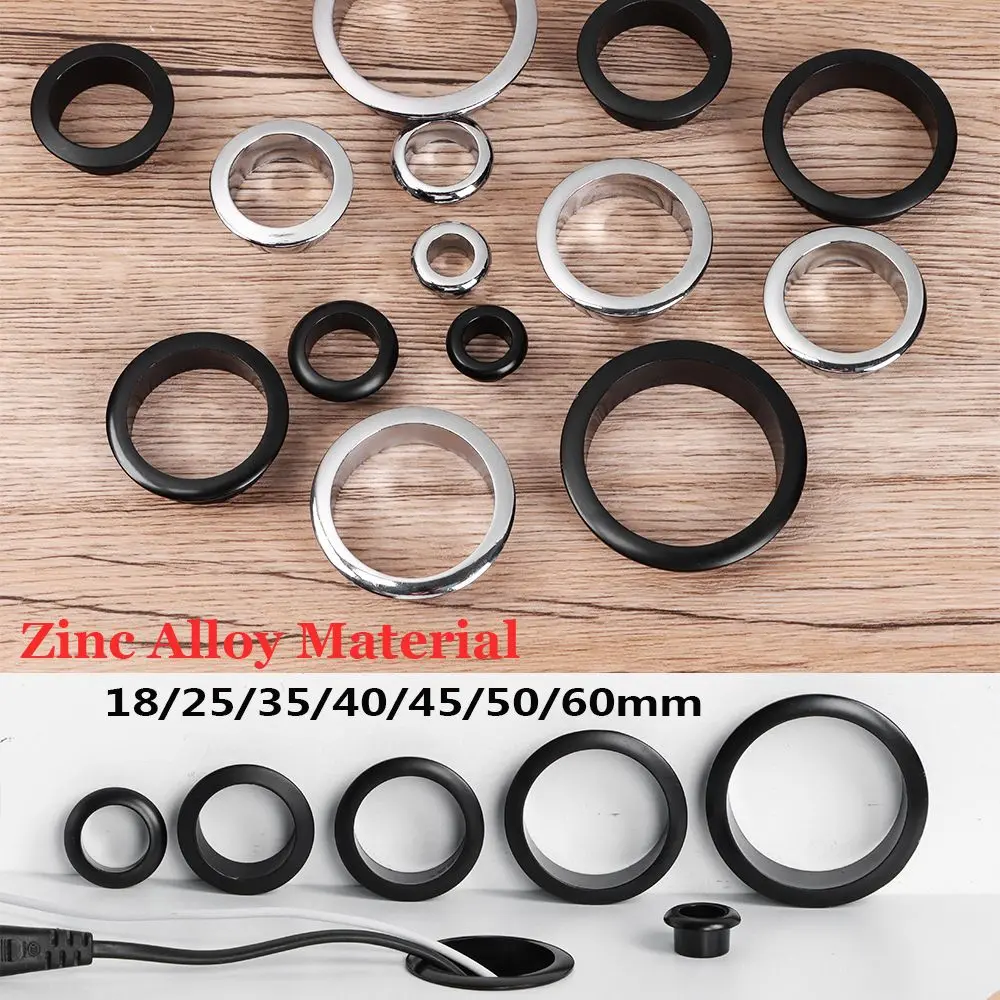 

Tidy Hardware Office Cable Clamp Organizer Desk Table Cable Fastener Line Box Computer Grommet Wire Hole Cover