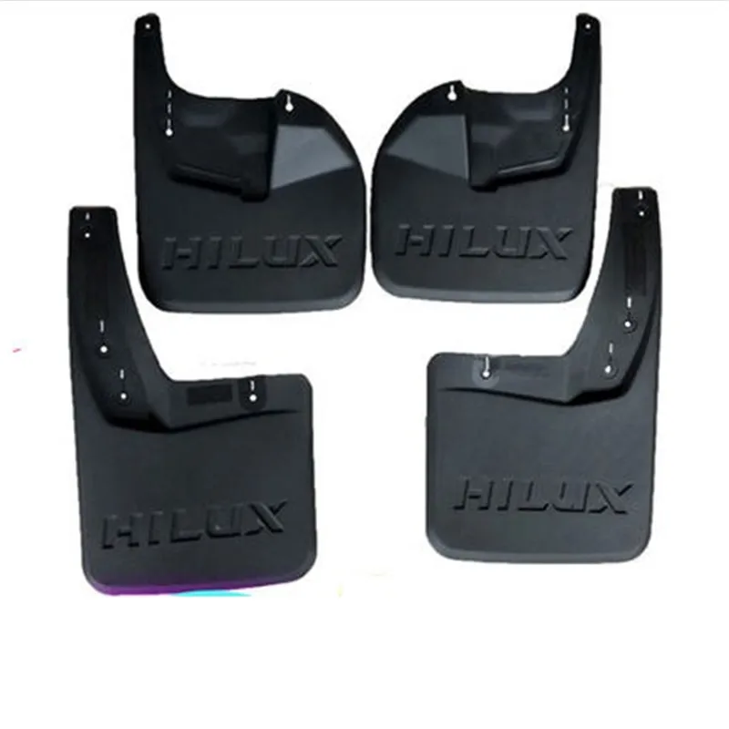 Front Rear For Toyota Hilux REVO 4WD 2015 2016 2017 2018 2019 Car Mudguards MudFlaps Splash Guards Mud Flap Fender Flares