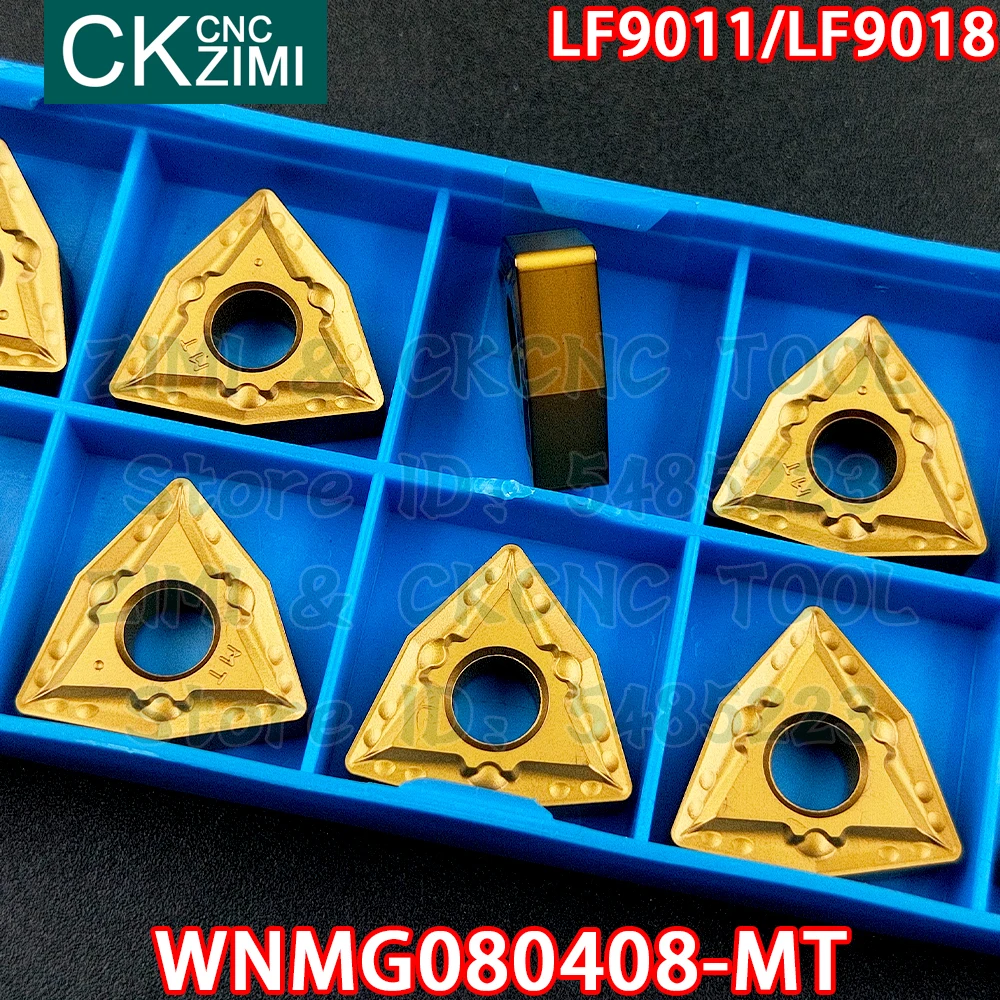 WNMG080408-MT LF9011 WNMG080408-MT LF9018 insertos de carburo de torneado exterior inserta herramientas de Metal CNC herramientas de torno WNMG para acero