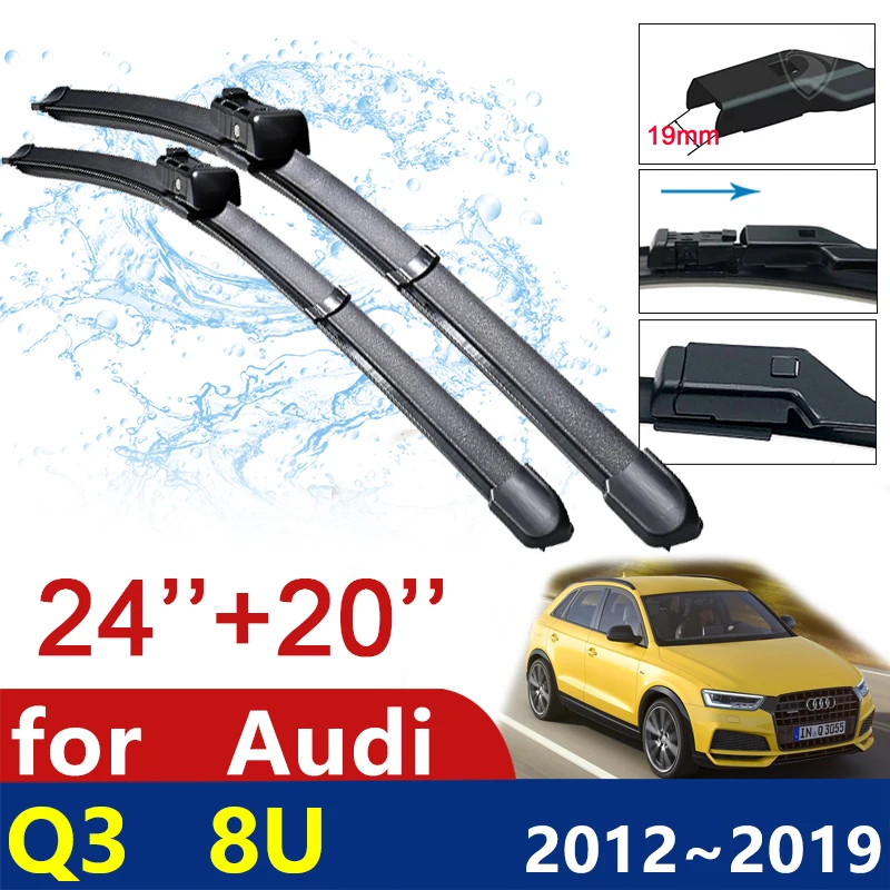 

Car Wiper Blades Windscreen for Audi Q3 8U 2012~2019 Front Windshield Wipers Car Accessories 2013 2014 2015 2016 2017 2018