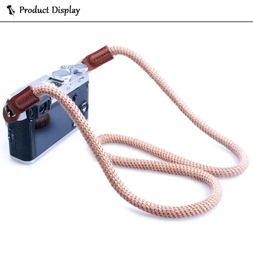 حزام كاميرا عتيق ، 100 سنتيمتر ، قطن ، عالمي ، كاميرا ، ياقة ، حزام كتف ، جلد ، لسوني كانون ، فوجي ، نيكون ، أوليمبوس ، كاميرا بنتاكس