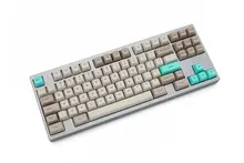 SA PBT Keycap Set Retro Beige for Mechanical Keyboard #3