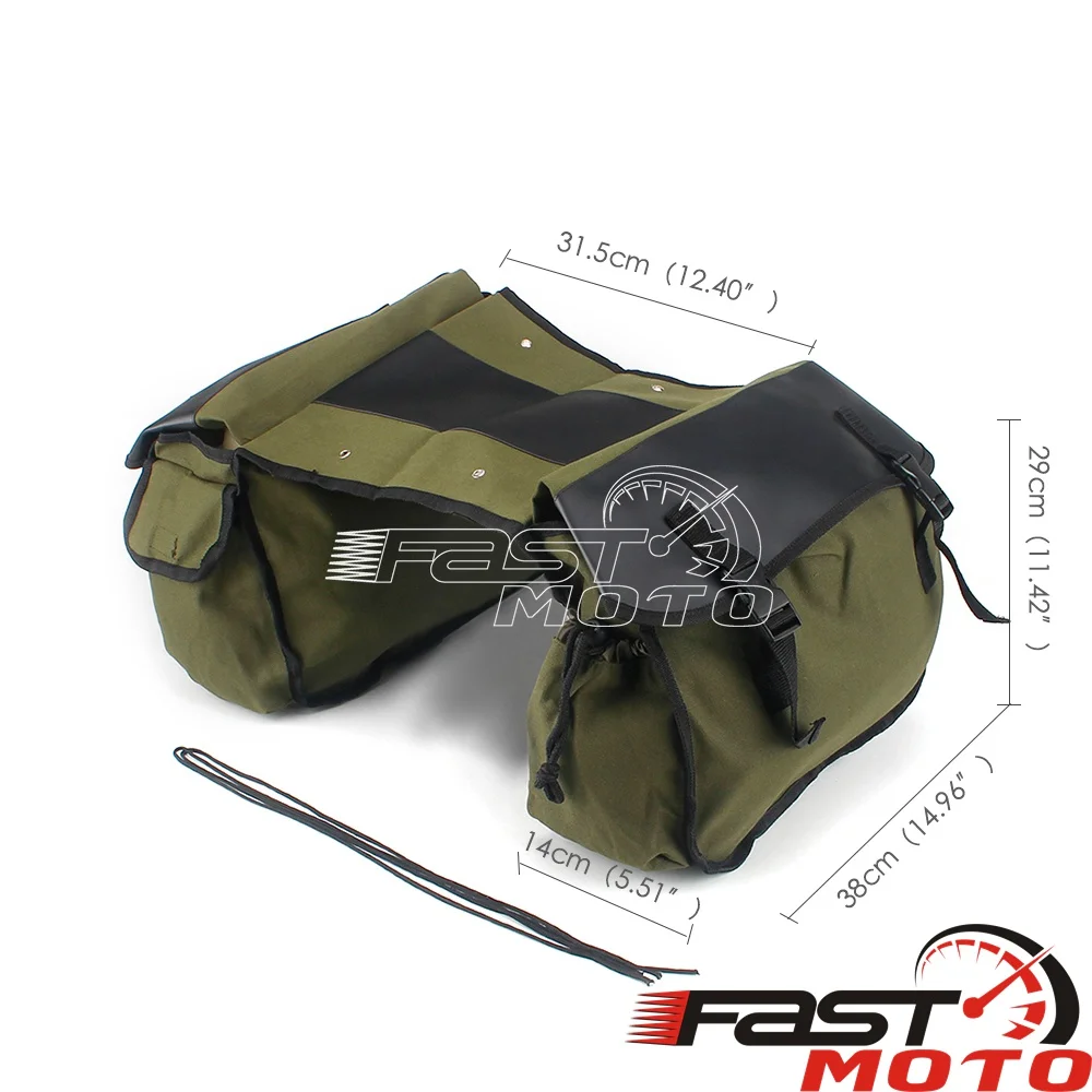 Motorbike Saddle Bag Two 35-40L Large Capacity Motorcycle Side Saddlebags For Suzuki Harley Taotao Thunder Vulcan 500 Iron 833 4
