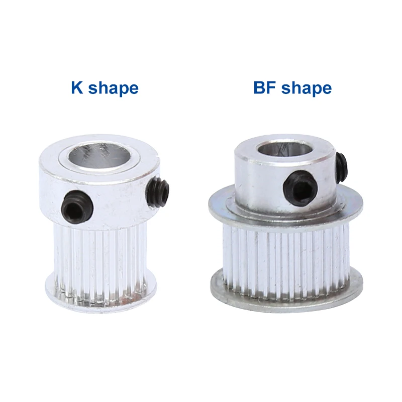 MXL-100T Timing Pulley Bore size 8/10/12 mm Pulley Wheel Slot Width 11 mm Match with Width 10 mm MXL-Timing belt For 3D Printers