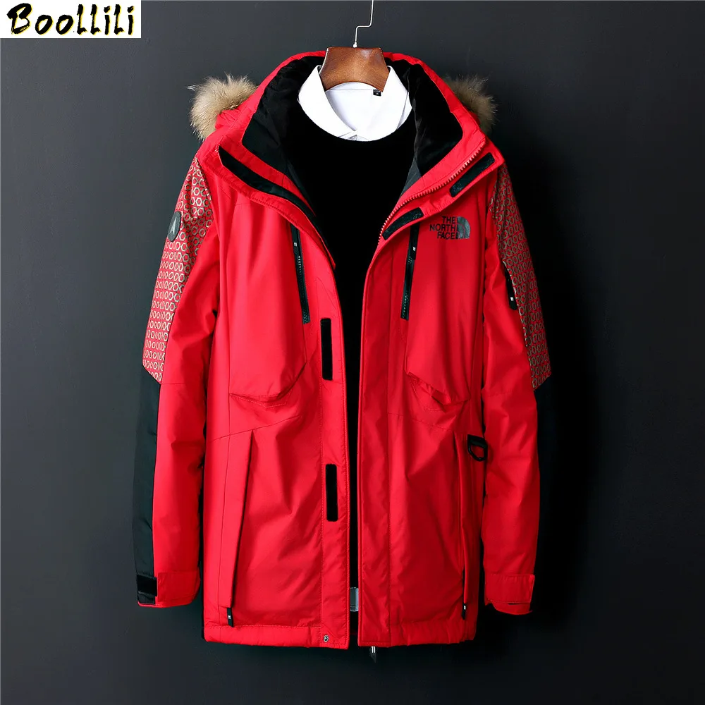 

Arrival 2023 New Winter Mens Duck Down Jackets Men's Long Jackets with Fur Collar RECOMMENDED Warm Snow Overcoats for Men M-3XL