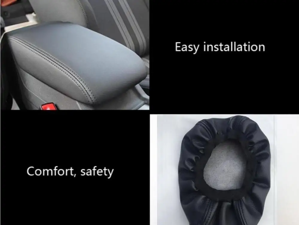 For Volkswagen Jetta mk5 Golf 5 ( 2005-2011 ) Customzied Microfibre Leather Center Armrest box Cover Direct installation