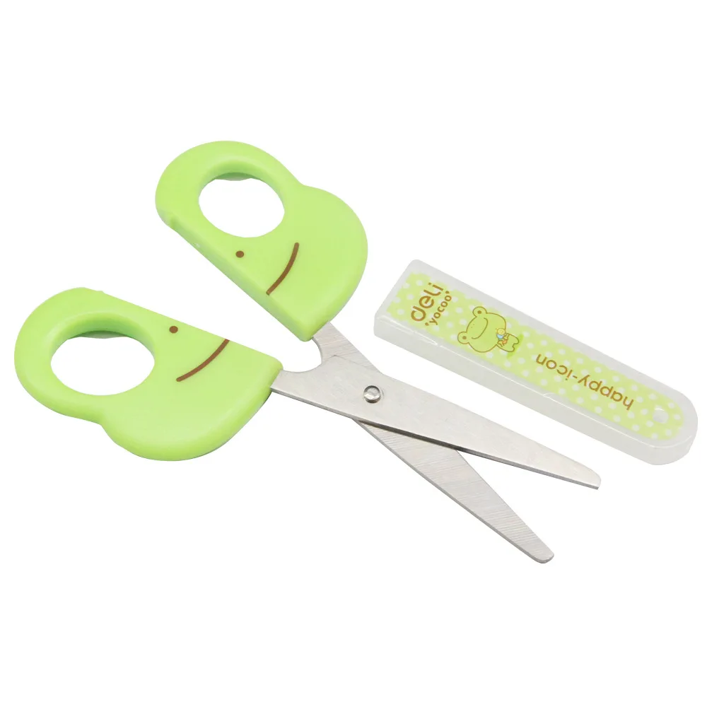 Creative Stationery Frog Scissors Small Artistic mini craft Scissors 6031 with Condom Kids DIY Tools Stationery Office Supplies