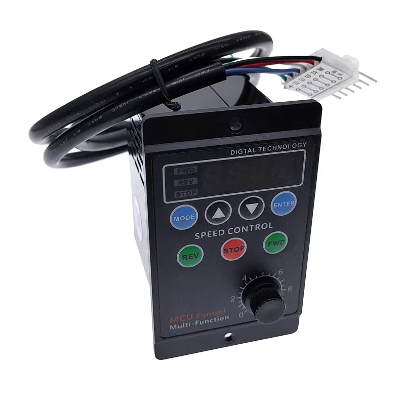 UX-52 Sterowanie MCU wielofunkcyjny wyświetlacz cyfrowy Prędkość silnika 400 W AC220 V 50/60 Hz Regulator punktowy Kontroler do przodu i do tyłu