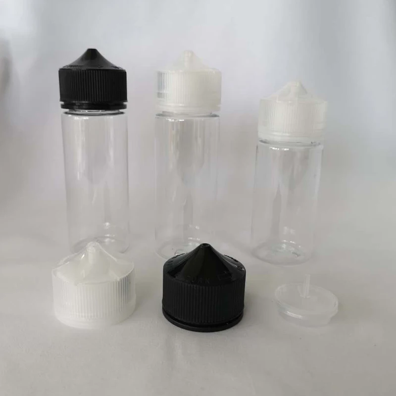 

30pcs 30ml/60ml/100ml/120ml Plastic PET Empty Dropper E Liquid Eye Clear Water Bottles Long Tip Cap V3 juice Oil Vape Pen Bottle