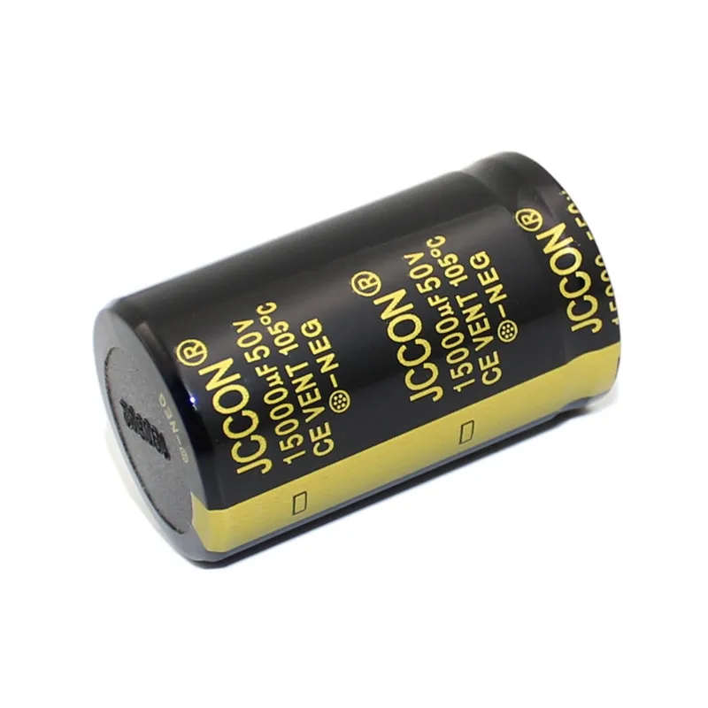 JCCON-Capacitor eletrolítico de pé grosso, inversor Volume 30x50, amplificador de áudio de potência, 50V, 15000UF