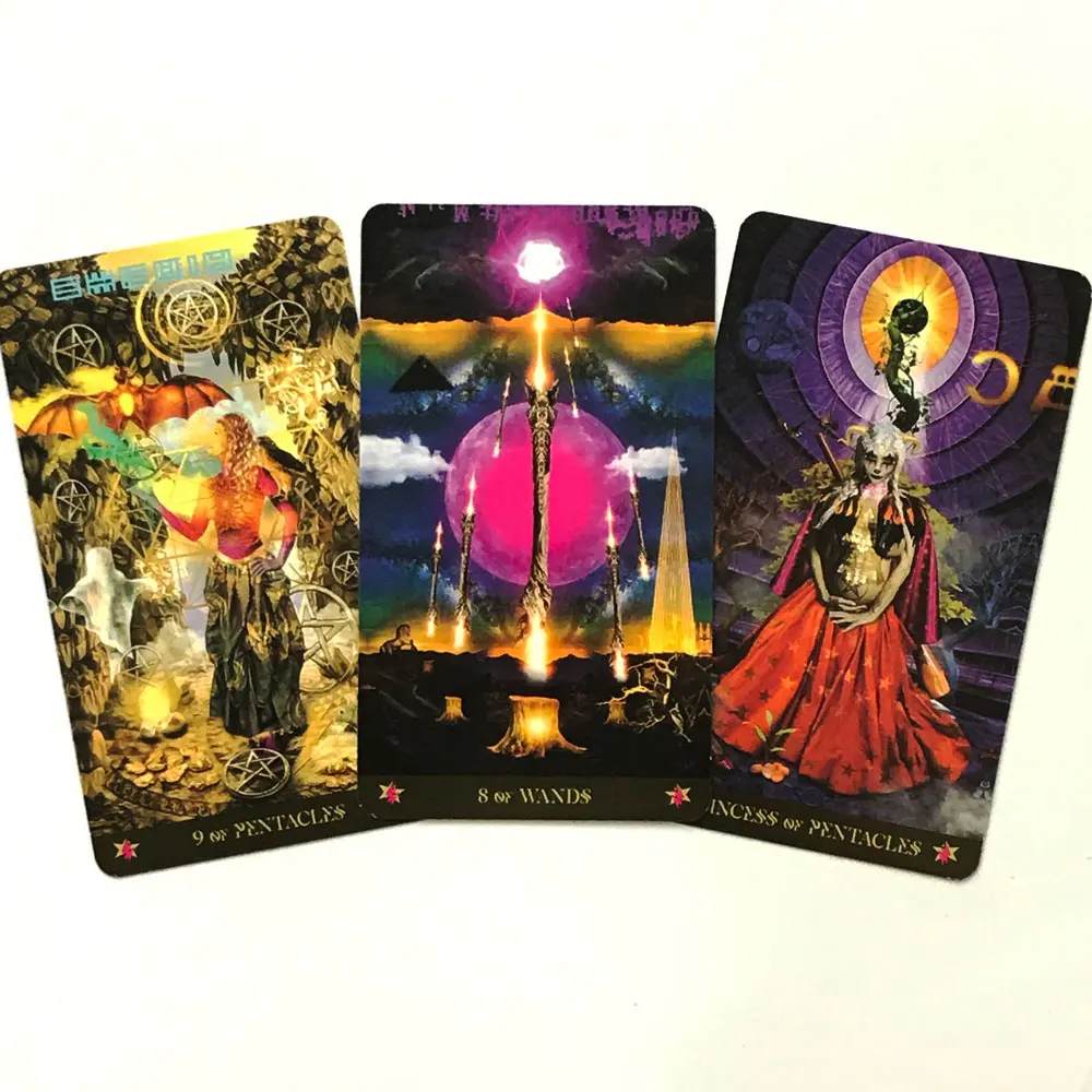 Hot sales Starman Tarot Card Entertainment Fate Divination Card Board Game Tarot And A Variety Of Tarot Options PDF Guide