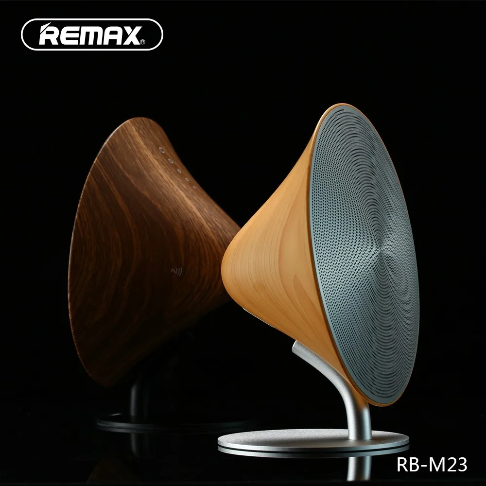 Remax stereofoniczny głośnik Bluetooth NFC kreatywny rodzinny pozytywka Bluetooth 4.2 Audio pulpit dotykowy z guzikami wzorem głośnik komputerowy