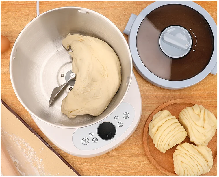 220V 5L Home Electric Dough Mixer Household Dough Fermenting/Mixing Machine Household Food Mixer